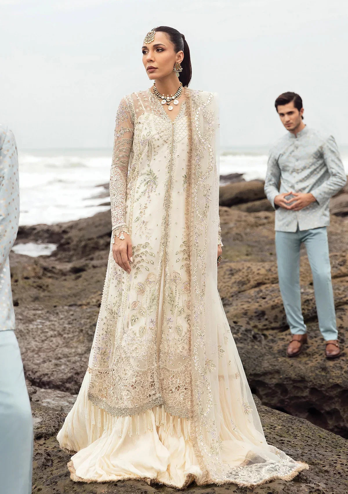 Afrozeh | Dastangoi Wedding Formal'24 | AWE-10 SHUGUFTA -  Afrozeh Bridal - Original Designer Dress - House of Maryam
