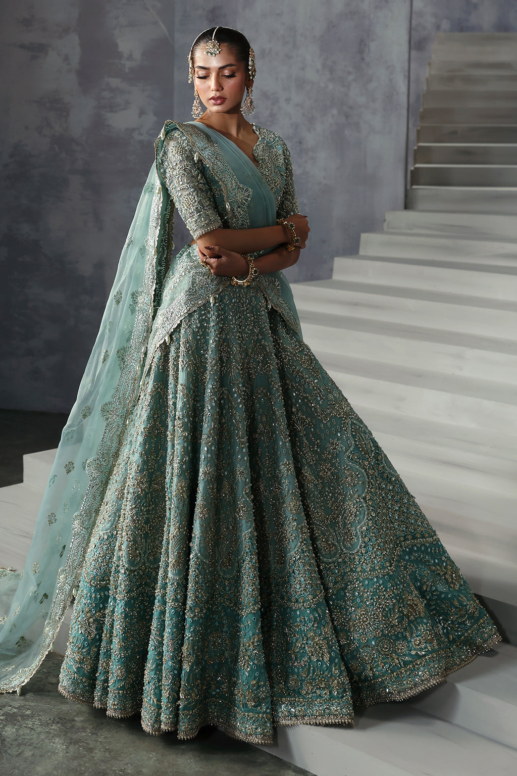 Afrozeh | The Brides Edit 24 | Amore by Afrozeh - Designer Dress - Type: Ladies Clothes - Available at House of Maryam - 100% Original