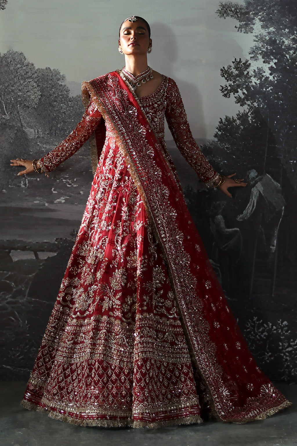 Afrozeh | The Brides Edit 24 | Anastasia by Afrozeh - Designer Dress - Type: Ladies Clothes - Available at House of Maryam - 100% Original