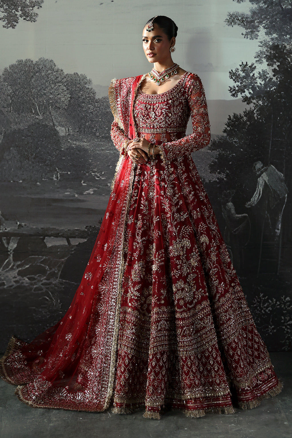 Afrozeh | The Brides Edit 24 | Anastasia by Afrozeh - Designer Dress - Type: Ladies Clothes - Available at House of Maryam - 100% Original