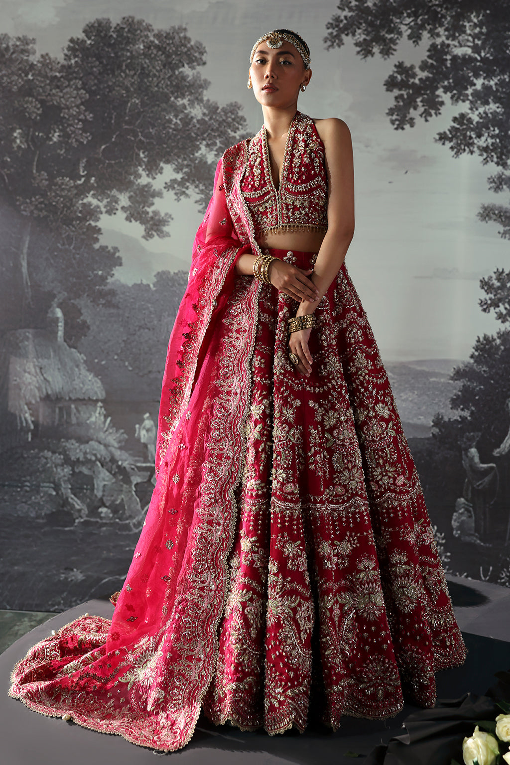 Afrozeh | The Brides Edit 24 | Claude by Afrozeh - Designer Dress - Type: Ladies Clothes - Available at House of Maryam - 100% Original