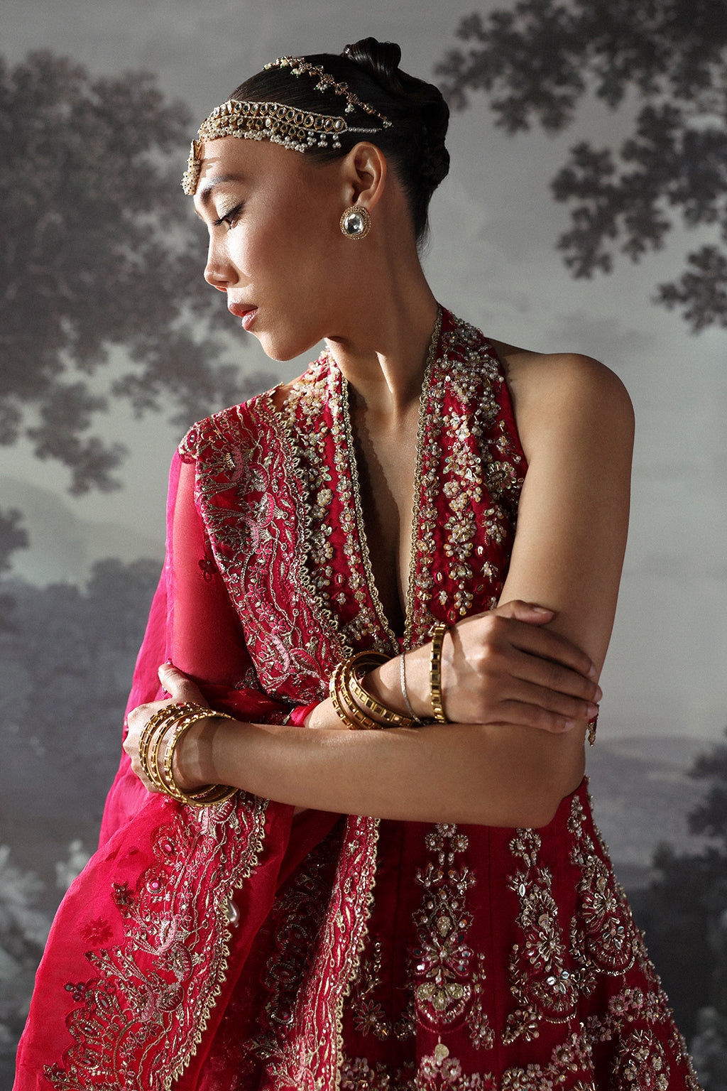 Afrozeh | The Brides Edit 24 | Claude by Afrozeh - Designer Dress - Type: Ladies Clothes - Available at House of Maryam - 100% Original