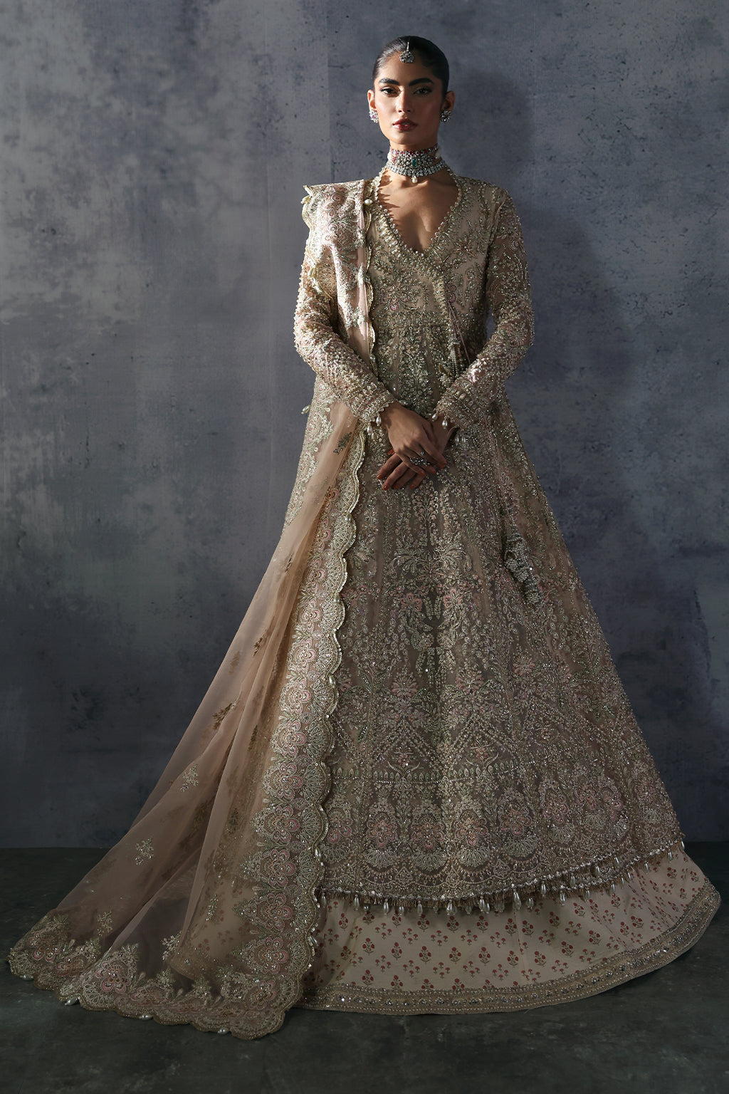Afrozeh | The Brides Edit 24 | Emilia by Afrozeh - Designer Dress - Type: Ladies Clothes - Available at House of Maryam - 100% Original