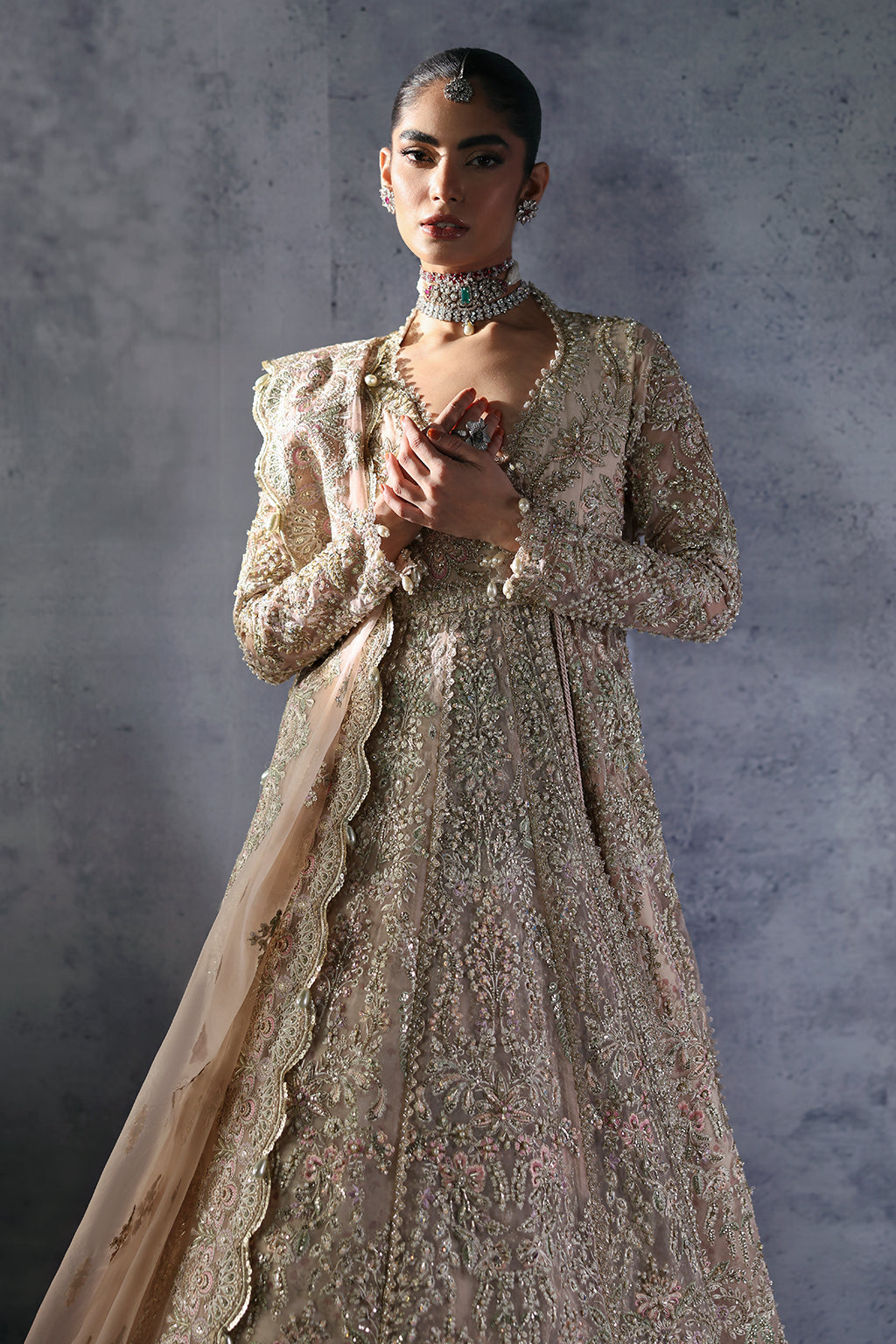 Afrozeh | The Brides Edit 24 | Emilia by Afrozeh - Designer Dress - Type: Ladies Clothes - Available at House of Maryam - 100% Original