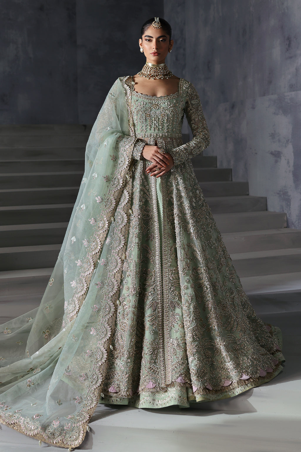 Afrozeh | The Brides Edit 24 |Livia by Afrozeh - Designer Dress - Type: Ladies Clothes - Available at House of Maryam - 100% Original