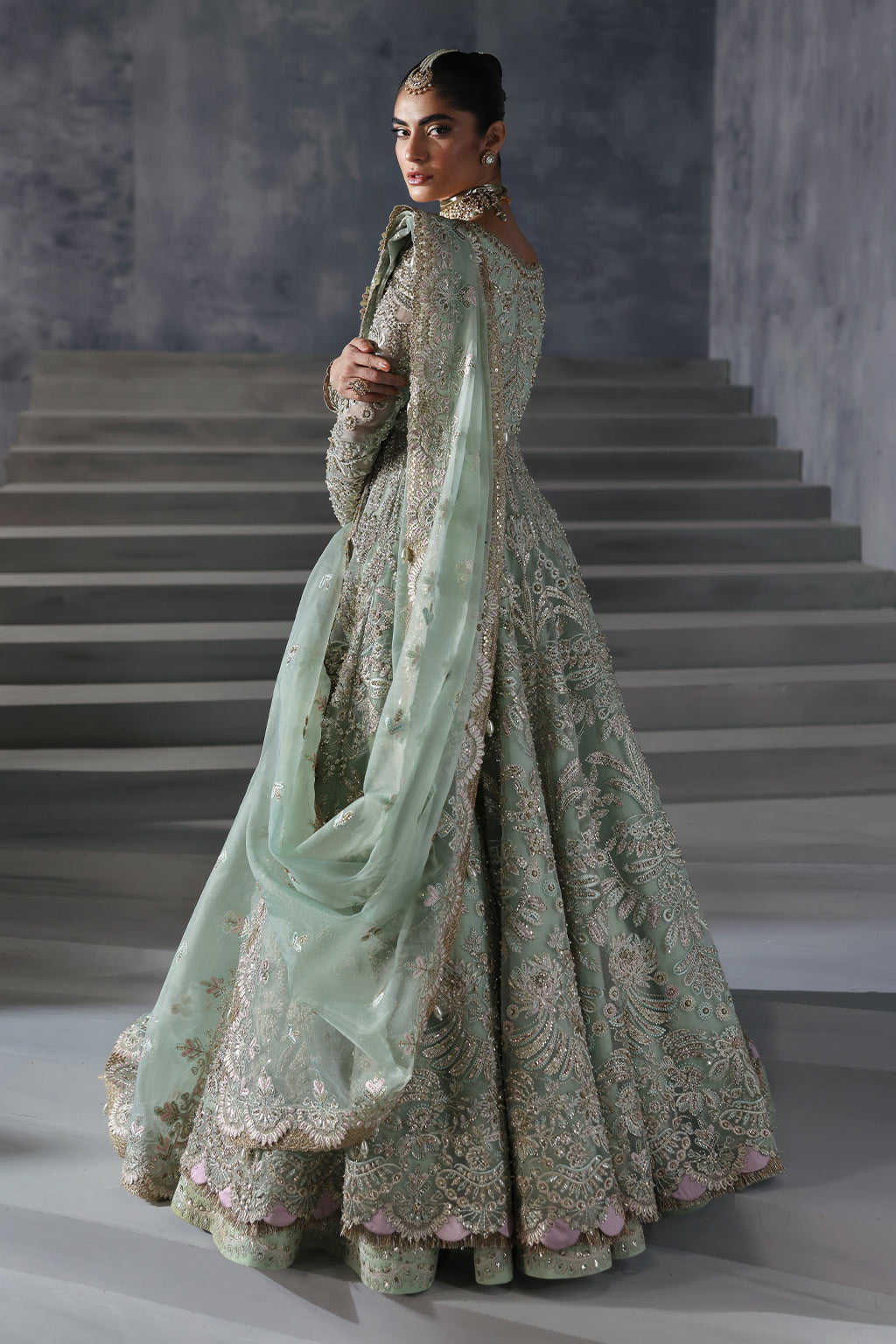 Afrozeh | The Brides Edit 24 |Livia by Afrozeh - Designer Dress - Type: Ladies Clothes - Available at House of Maryam - 100% Original