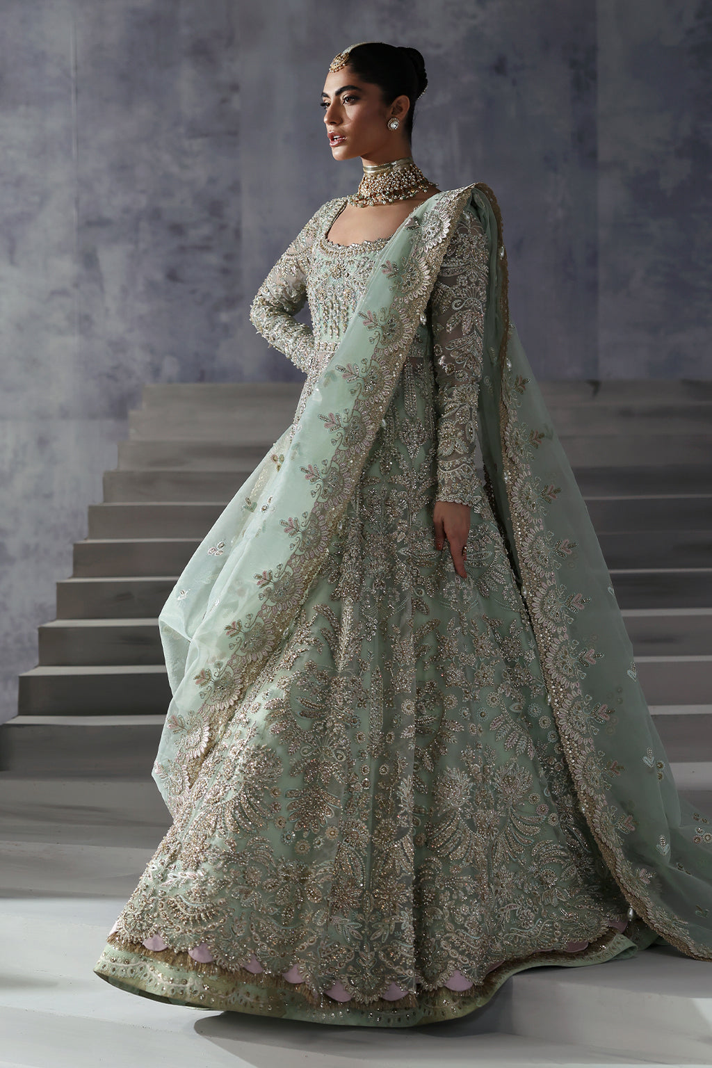 Afrozeh | The Brides Edit 24 |Livia by Afrozeh - Designer Dress - Type: Ladies Clothes - Available at House of Maryam - 100% Original