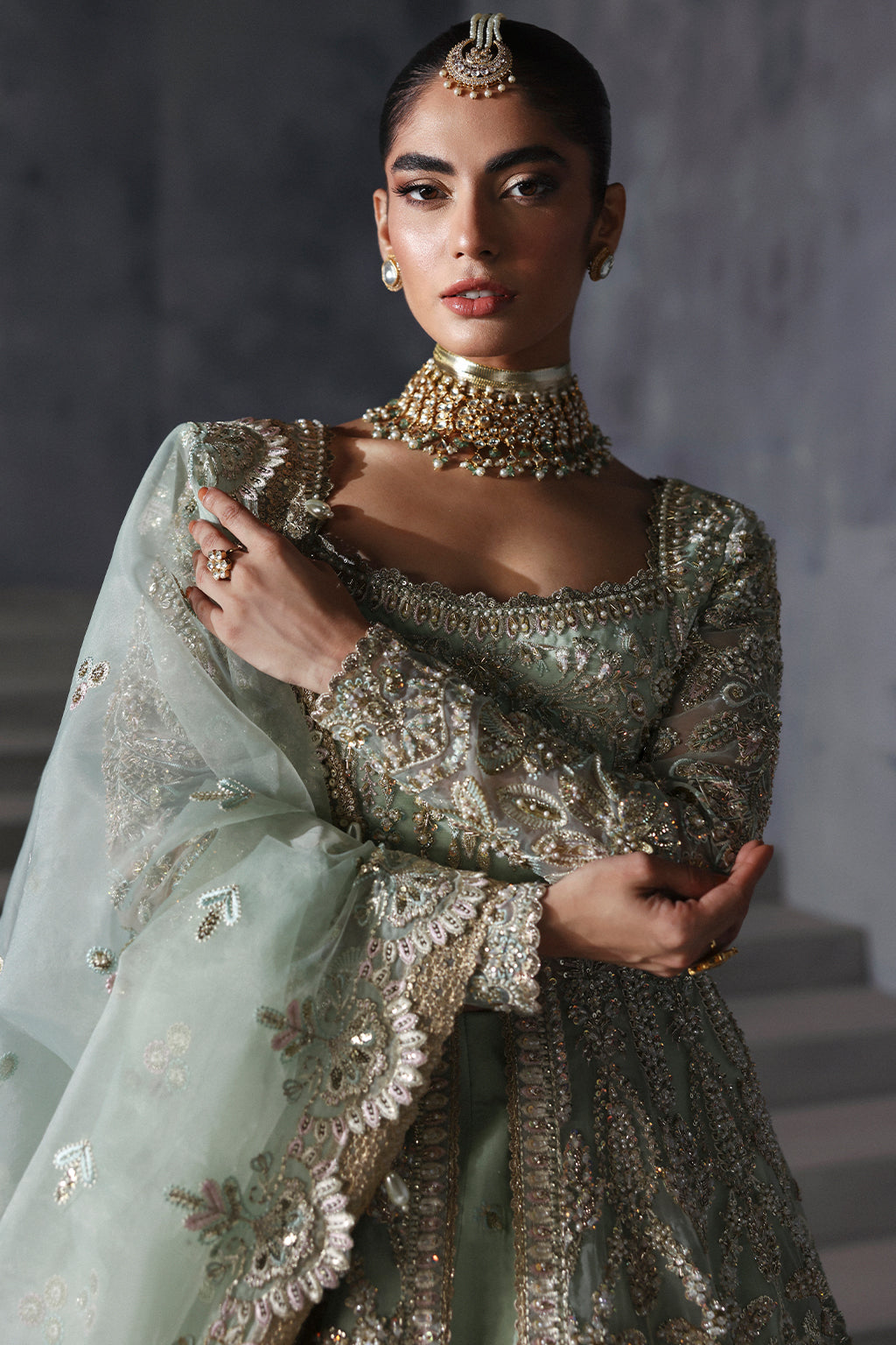 Afrozeh | The Brides Edit 24 |Livia by Afrozeh - Designer Dress - Type: Ladies Clothes - Available at House of Maryam - 100% Original