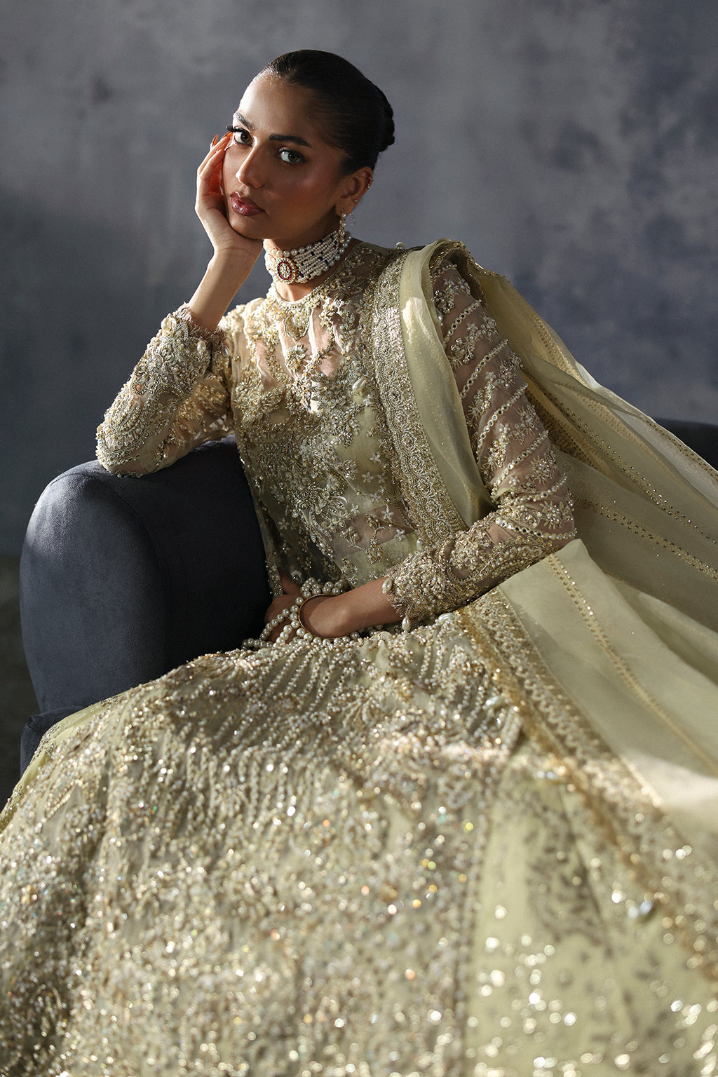 Afrozeh | The Brides Edit 24 | Orazio by Afrozeh - Designer Dress - Type: Ladies Clothes - Available at House of Maryam - 100% Original