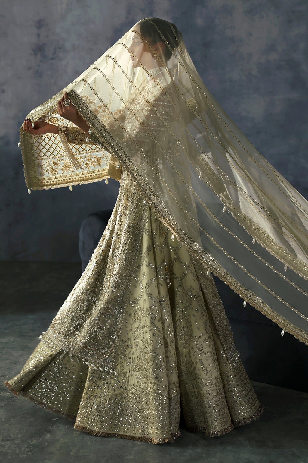 Afrozeh | The Brides Edit 24 | Orazio by Afrozeh - Designer Dress - Type: Ladies Clothes - Available at House of Maryam - 100% Original