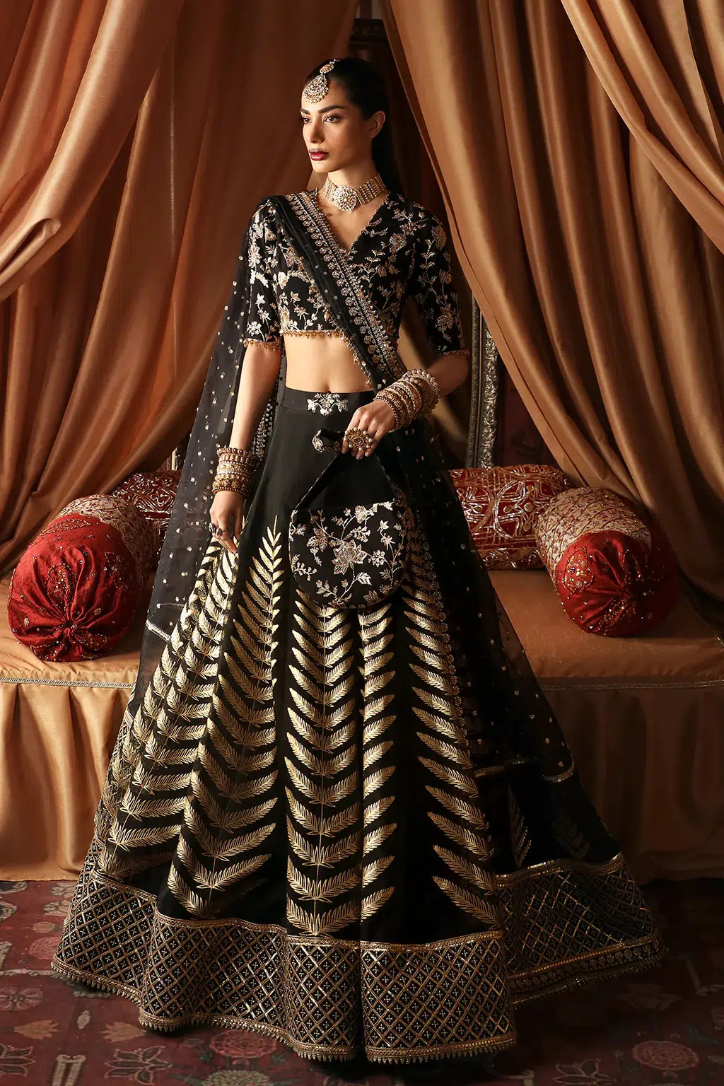 Afrozeh | Divani Silk Edit 23 | Zareen -  Afrozeh Bridal - Original Designer Dress - House of Maryam