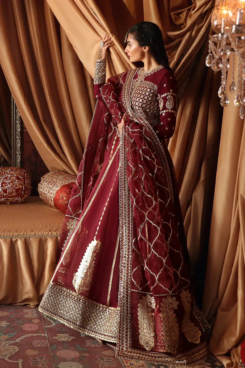 Afrozeh | Divani Silk Edit 23 | Muskan -  Afrozeh Bridal - Original Designer Dress - House of Maryam