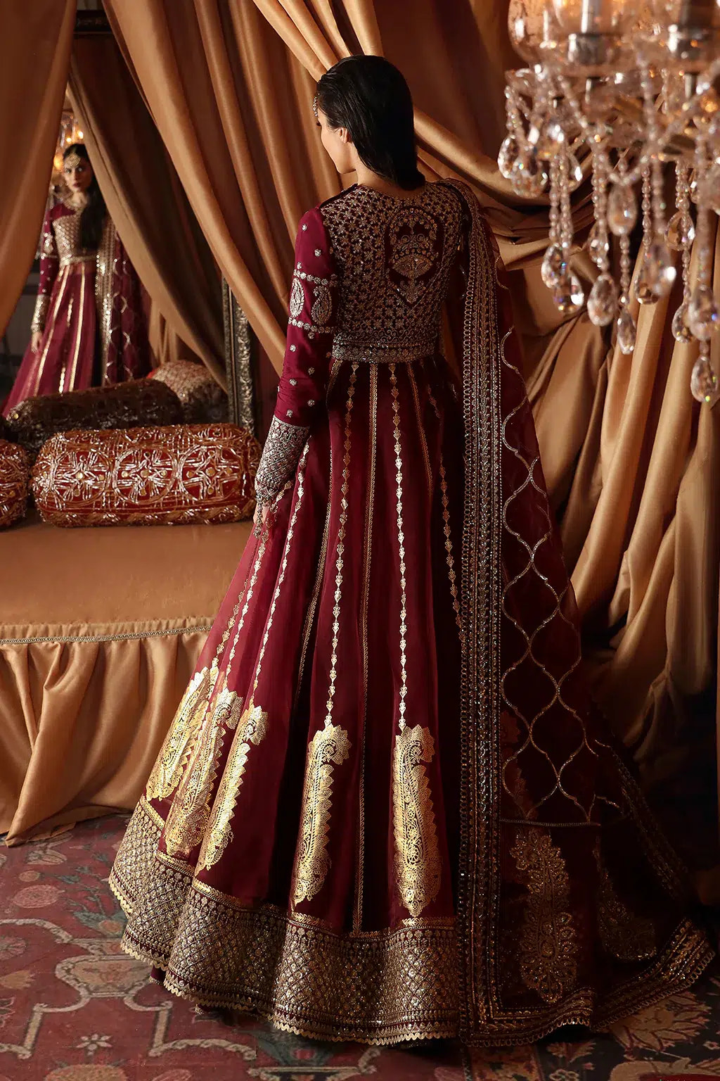 Afrozeh | Divani Silk Edit 23 | Muskan -  Afrozeh Bridal - Original Designer Dress - House of Maryam