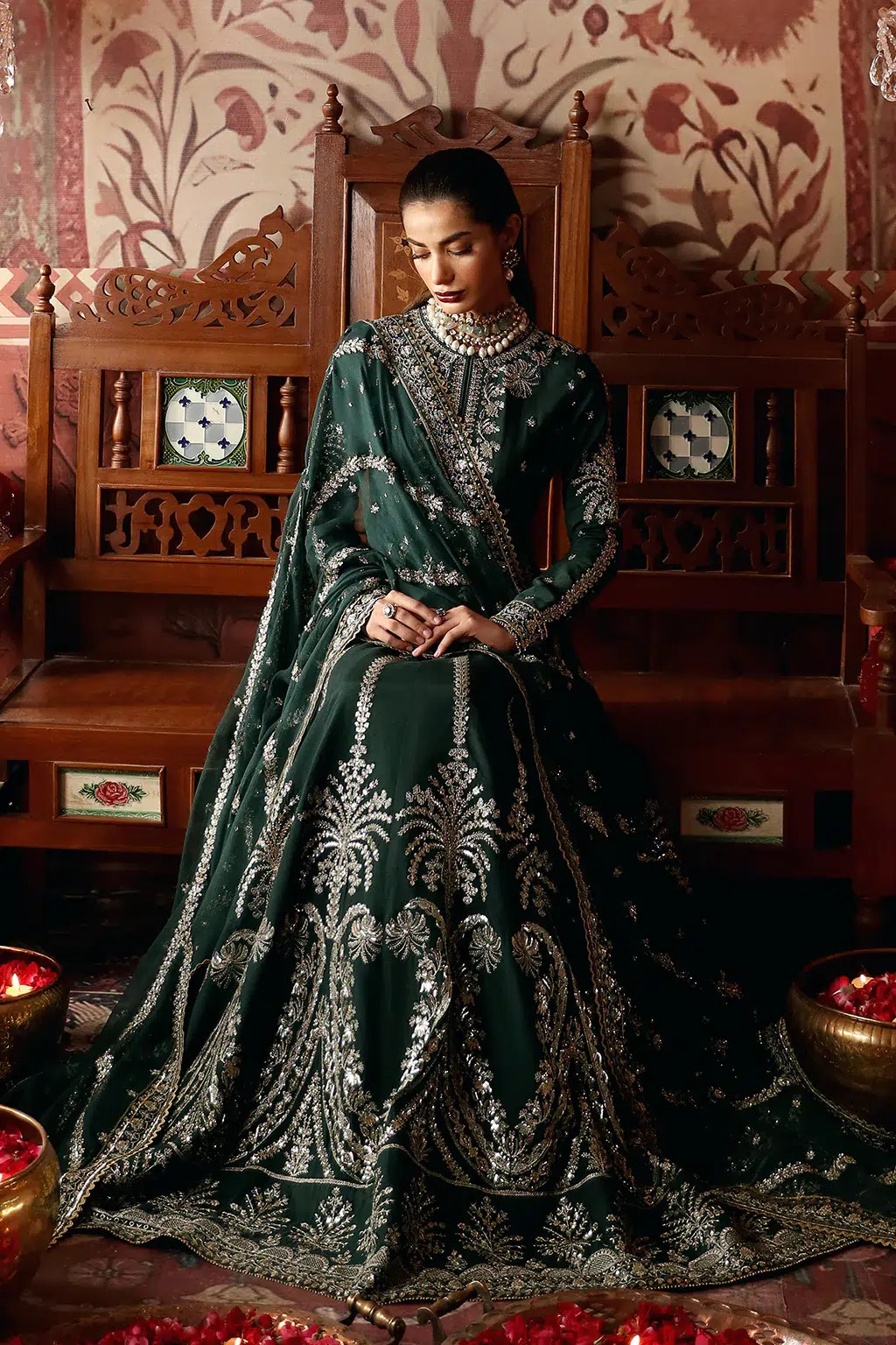 Afrozeh | Divani Silk Edit 23 | Zaib -  Afrozeh Bridal - Original Designer Dress - House of Maryam