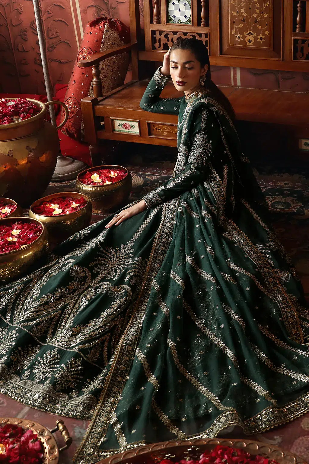 Afrozeh | Divani Silk Edit 23 | Zaib -  Afrozeh Bridal - Original Designer Dress - House of Maryam
