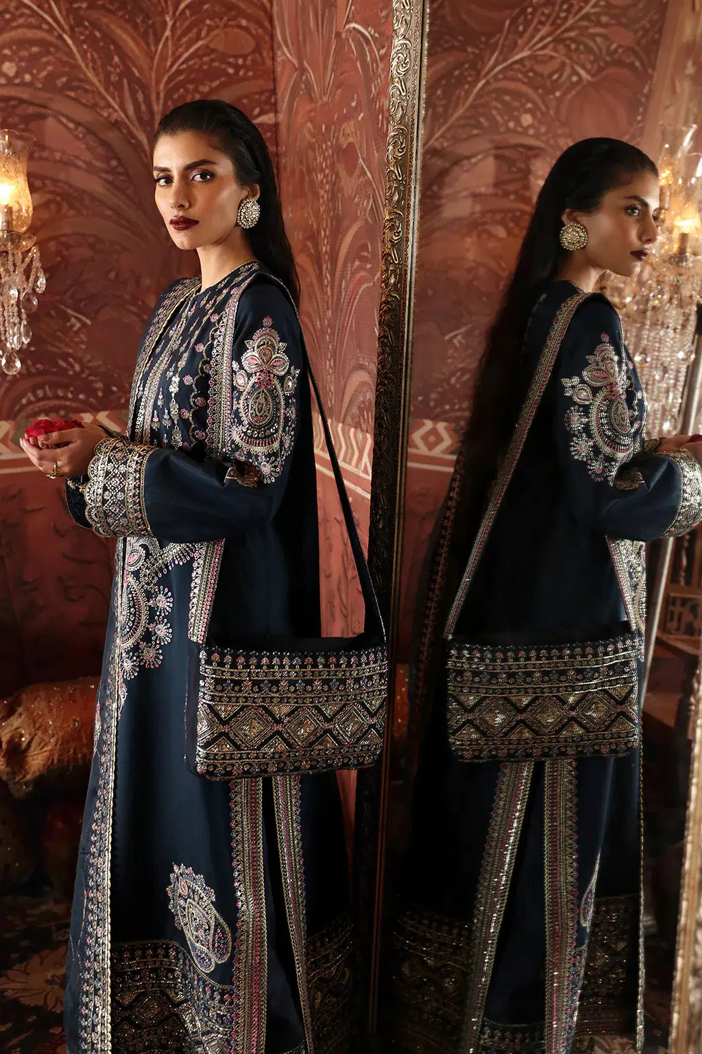Afrozeh | Divani Silk Edit 23 | Naghma -  Afrozeh Bridal - Original Designer Dress - House of Maryam