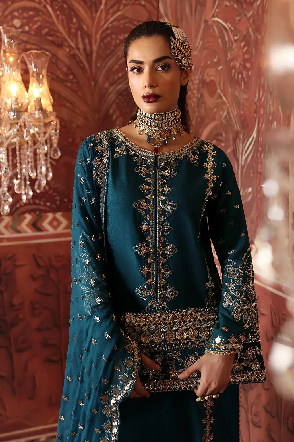Afrozeh | Divani Silk Edit 23 | Kaira -  Afrozeh Bridal - Original Designer Dress - House of Maryam