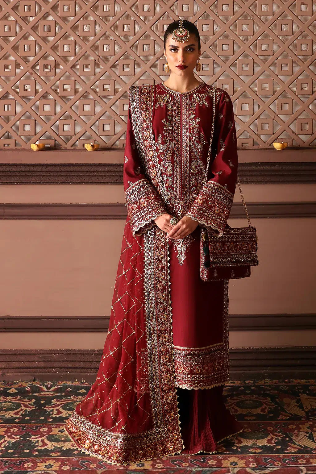 Afrozeh | Divani Silk Edit 23 | Naaz -  Afrozeh Bridal - Original Designer Dress - House of Maryam