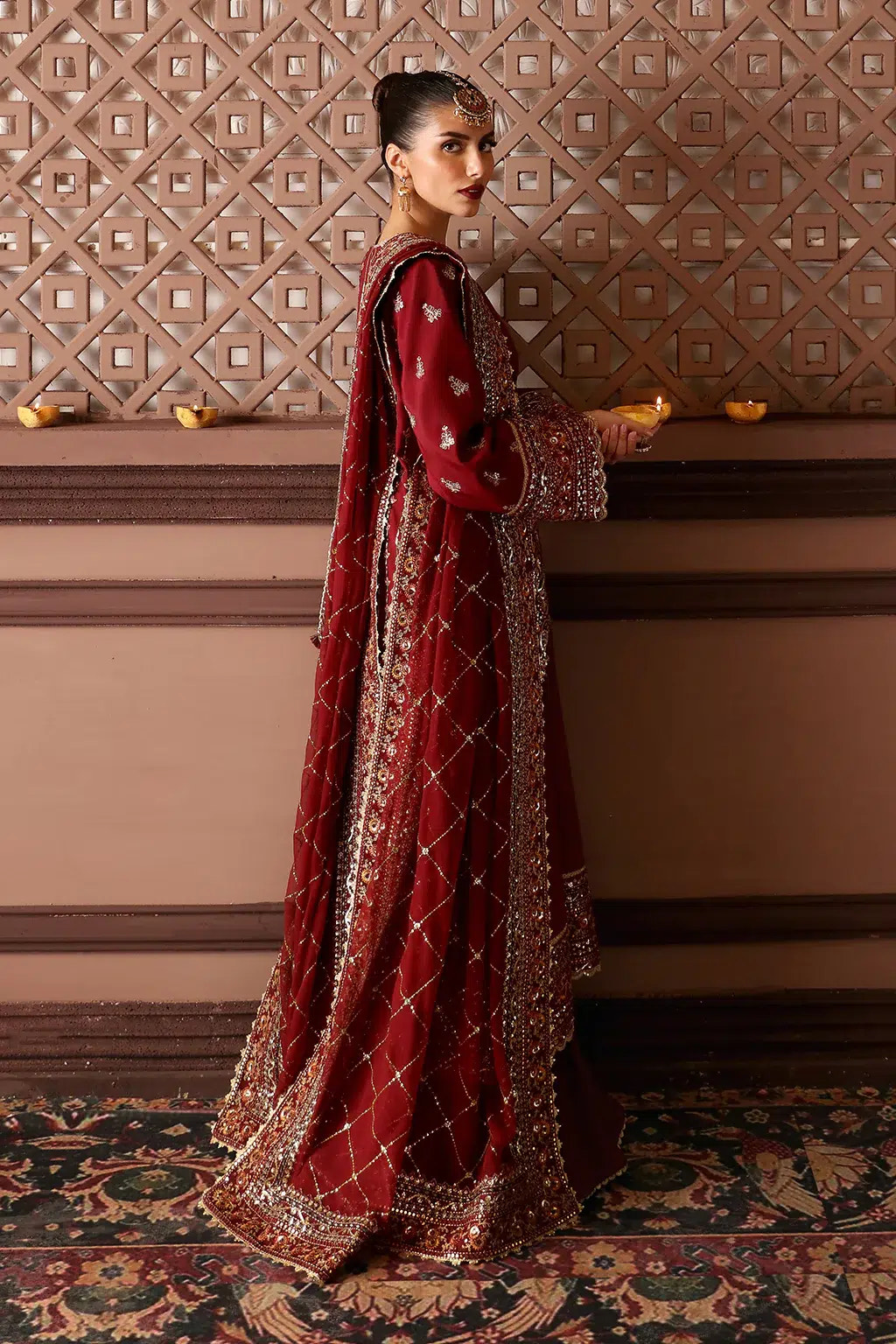 Afrozeh | Divani Silk Edit 23 | Naaz -  Afrozeh Bridal - Original Designer Dress - House of Maryam
