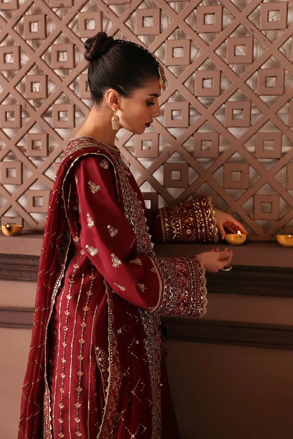Afrozeh | Divani Silk Edit 23 | Naaz -  Afrozeh Bridal - Original Designer Dress - House of Maryam