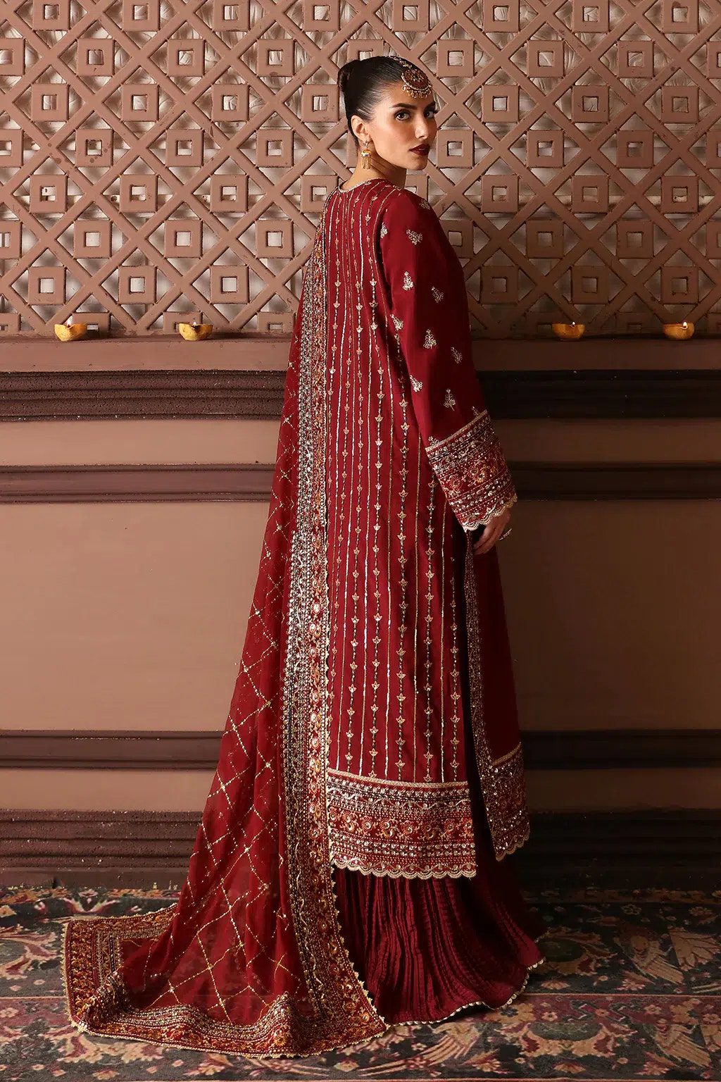 Afrozeh | Divani Silk Edit 23 | Naaz -  Afrozeh Bridal - Original Designer Dress - House of Maryam