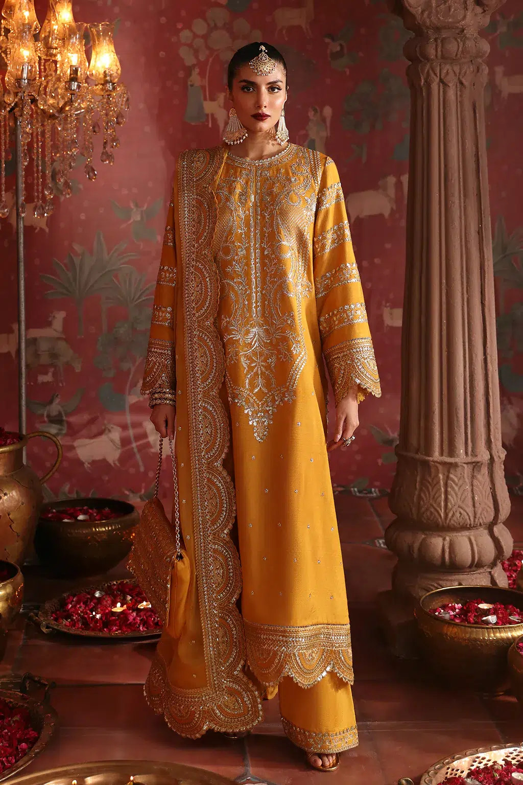 Afrozeh | Divani Silk Edit 23 | Shama -  Afrozeh Bridal - Original Designer Dress - House of Maryam