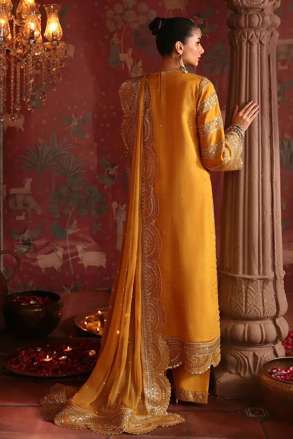 Afrozeh | Divani Silk Edit 23 | Shama -  Afrozeh Bridal - Original Designer Dress - House of Maryam