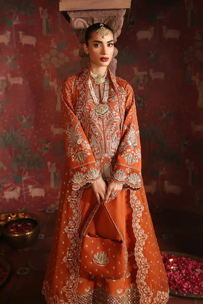 Afrozeh | Divani Silk Edit 23 | Zarish -  Afrozeh Bridal - Original Designer Dress - House of Maryam