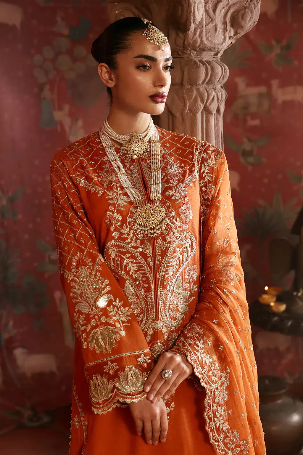 Afrozeh | Divani Silk Edit 23 | Zarish -  Afrozeh Bridal - Original Designer Dress - House of Maryam