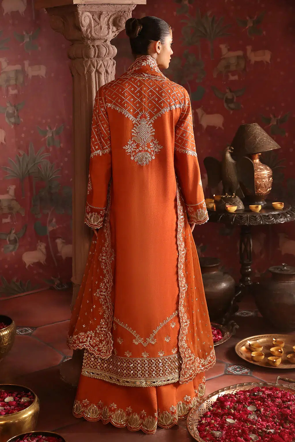 Afrozeh | Divani Silk Edit 23 | Zarish -  Afrozeh Bridal - Original Designer Dress - House of Maryam