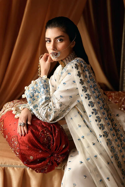 Afrozeh Chandni raw silk formal suit, photo 6