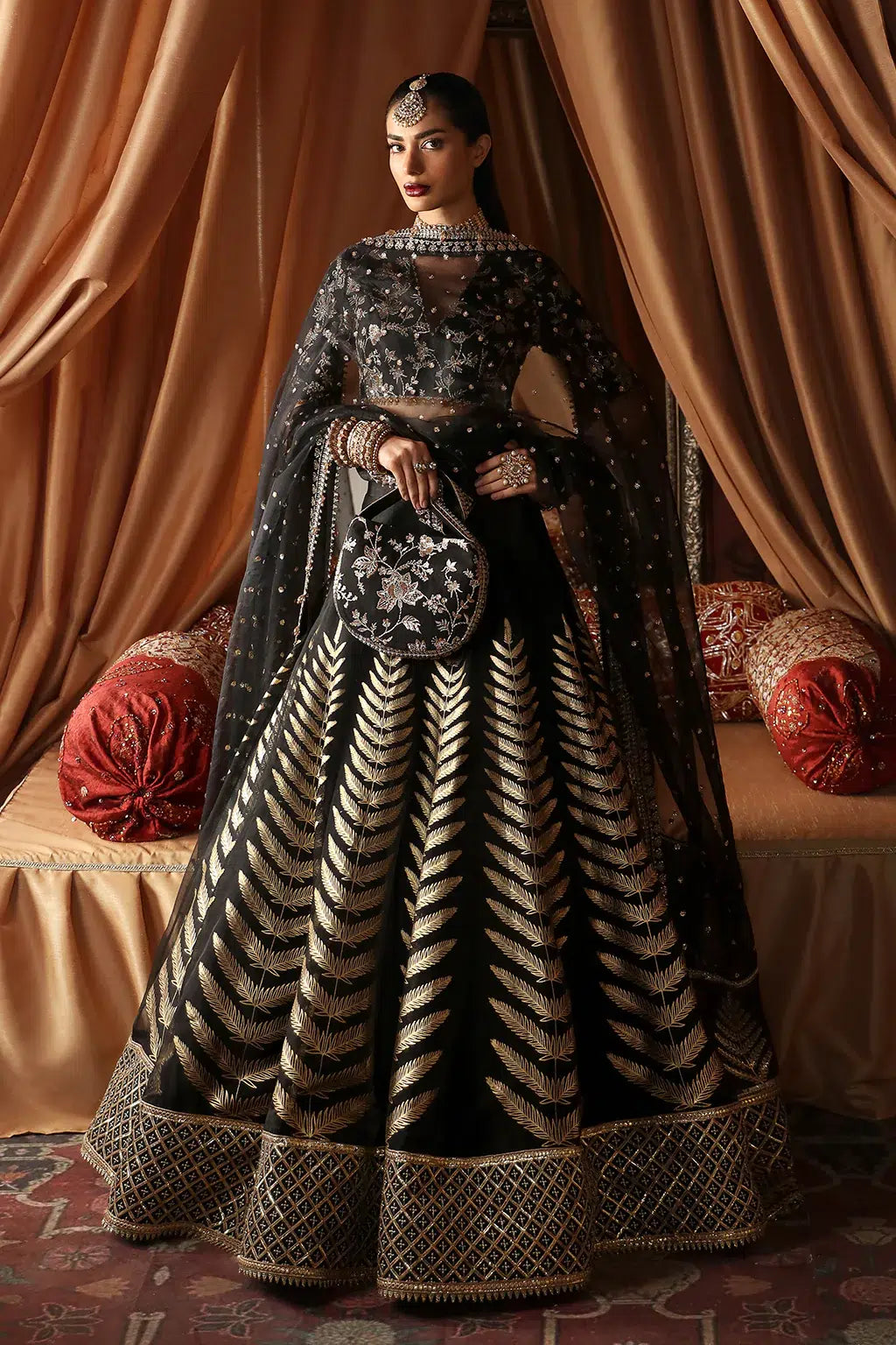 Afrozeh | Divani Silk Edit 23 | Zareen -  Afrozeh Bridal - Original Designer Dress - House of Maryam