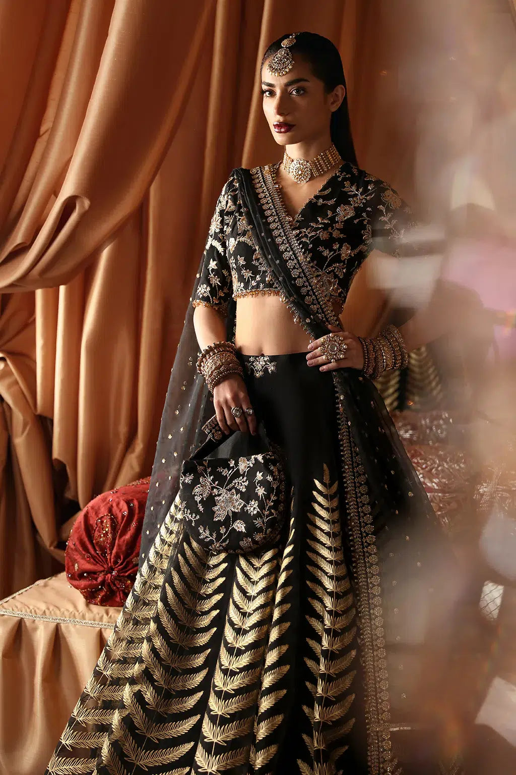 Afrozeh | Divani Silk Edit 23 | Zareen -  Afrozeh Bridal - Original Designer Dress - House of Maryam