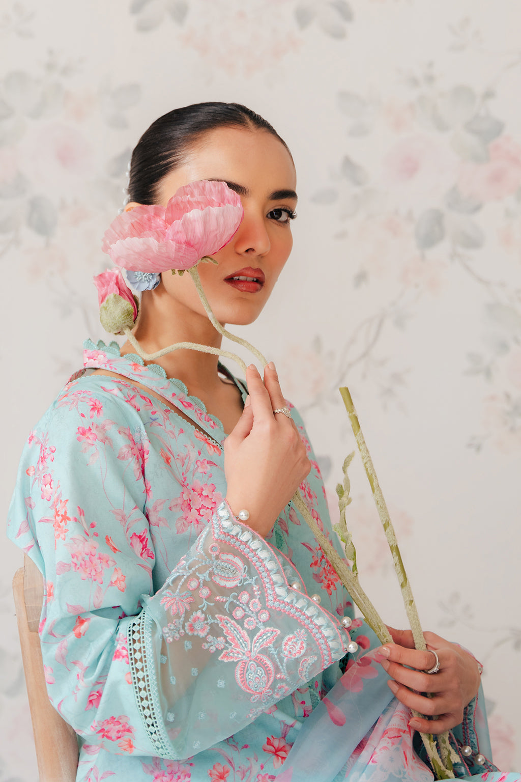 Afrozeh | The Floral Charm | Bali -  Afrozeh Luxury - Original Designer Dress - House of Maryam