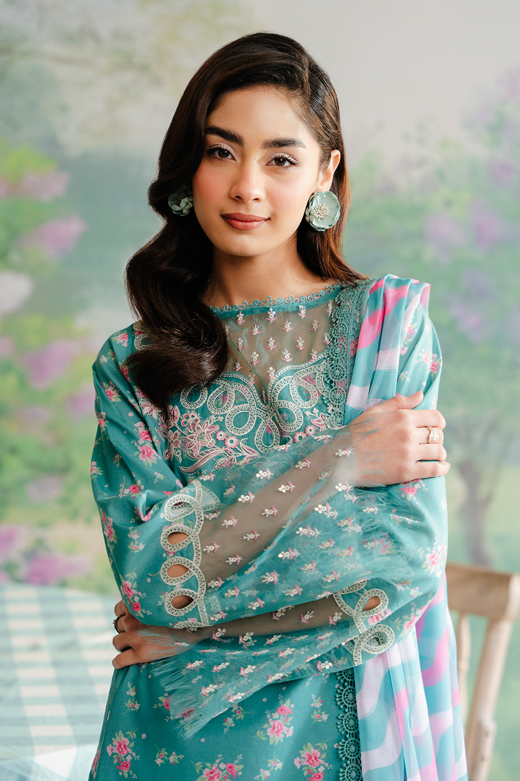 Afrozeh Erasmus printed lawn suit, photo 3