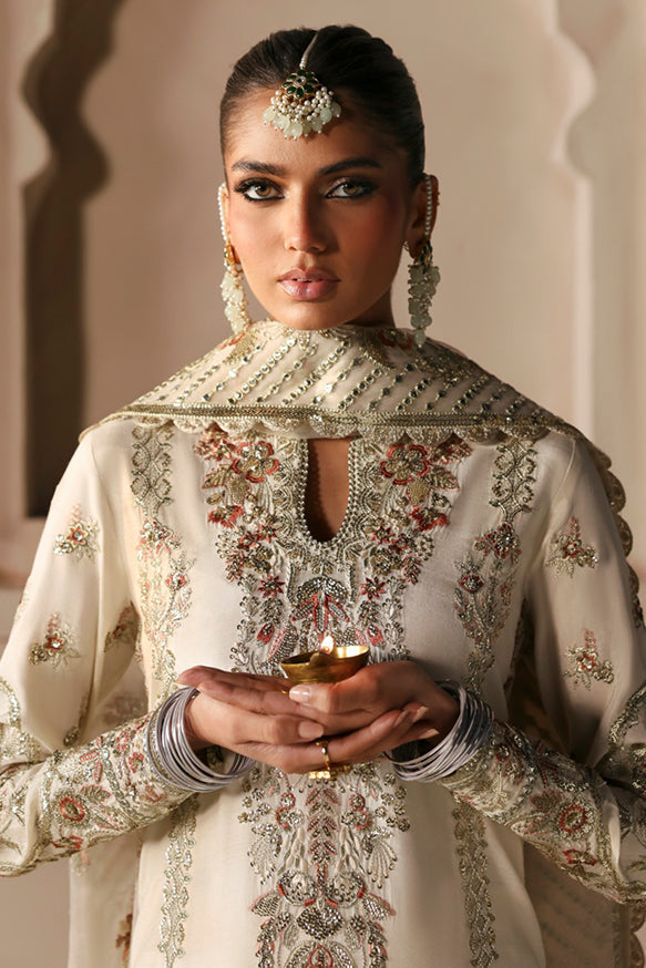 Afrozeh Arjumand raw silk formal suit, photo 4