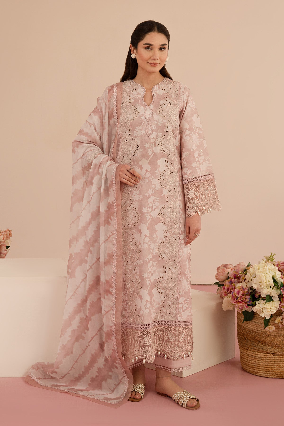 Afrozeh | Floral Charm 25 | Myrtle -  Afrozeh Ladies Clothes - Original Designer Dress - House of Maryam