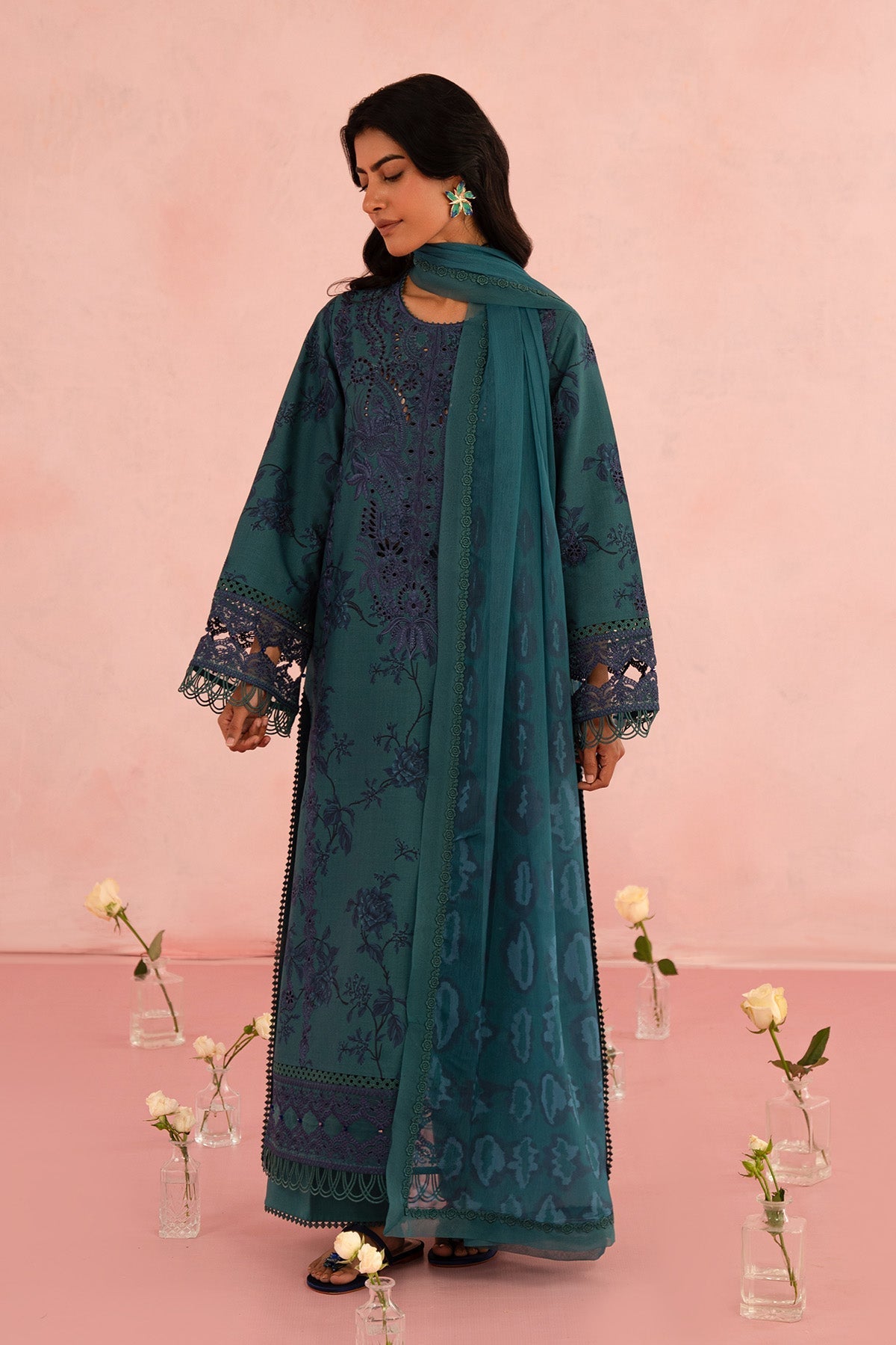 Afrozeh | Floral Charm 25 | Acacia -  Afrozeh Ladies Clothes - Original Designer Dress - House of Maryam