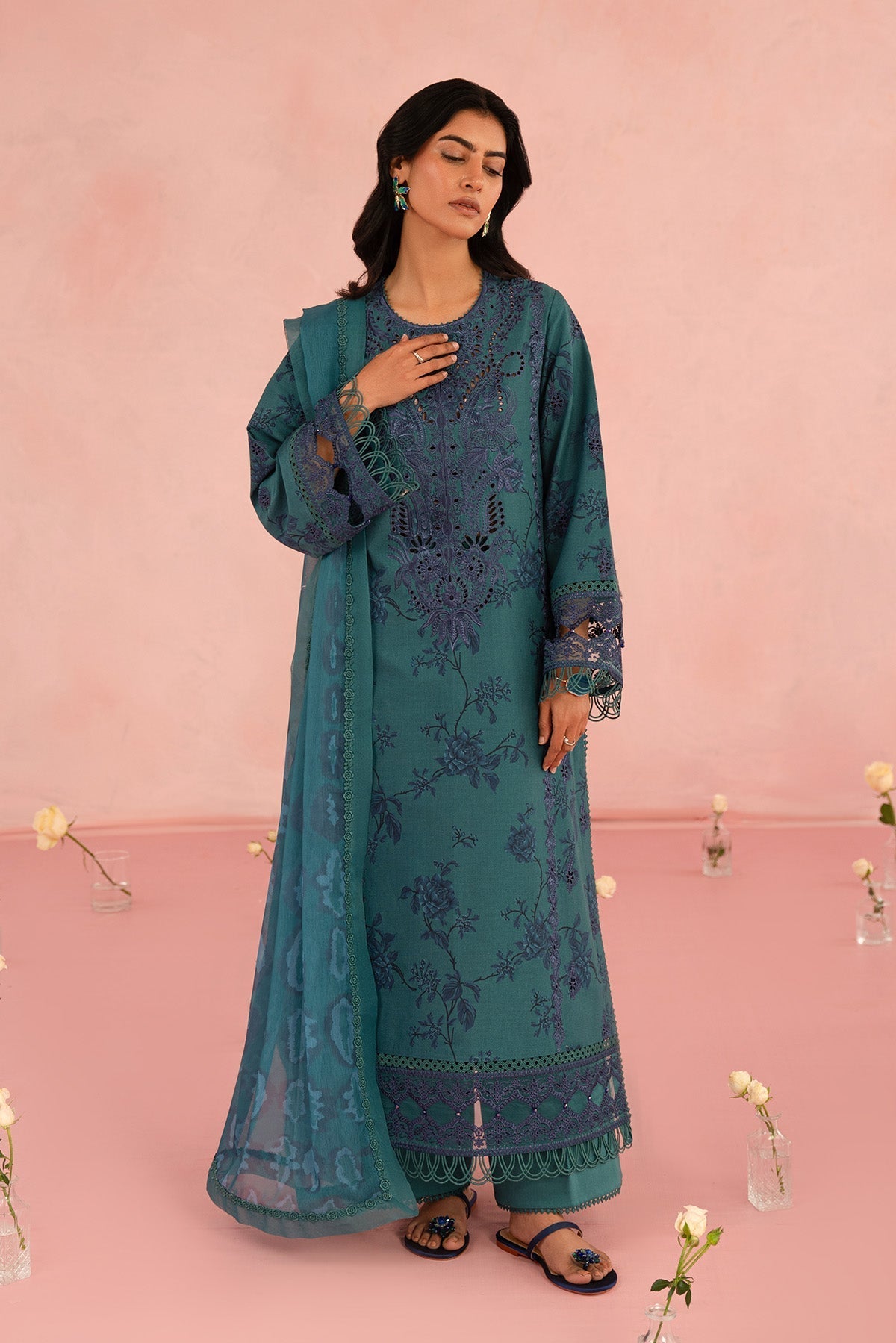 Afrozeh | Floral Charm 25 | Acacia -  Afrozeh Ladies Clothes - Original Designer Dress - House of Maryam