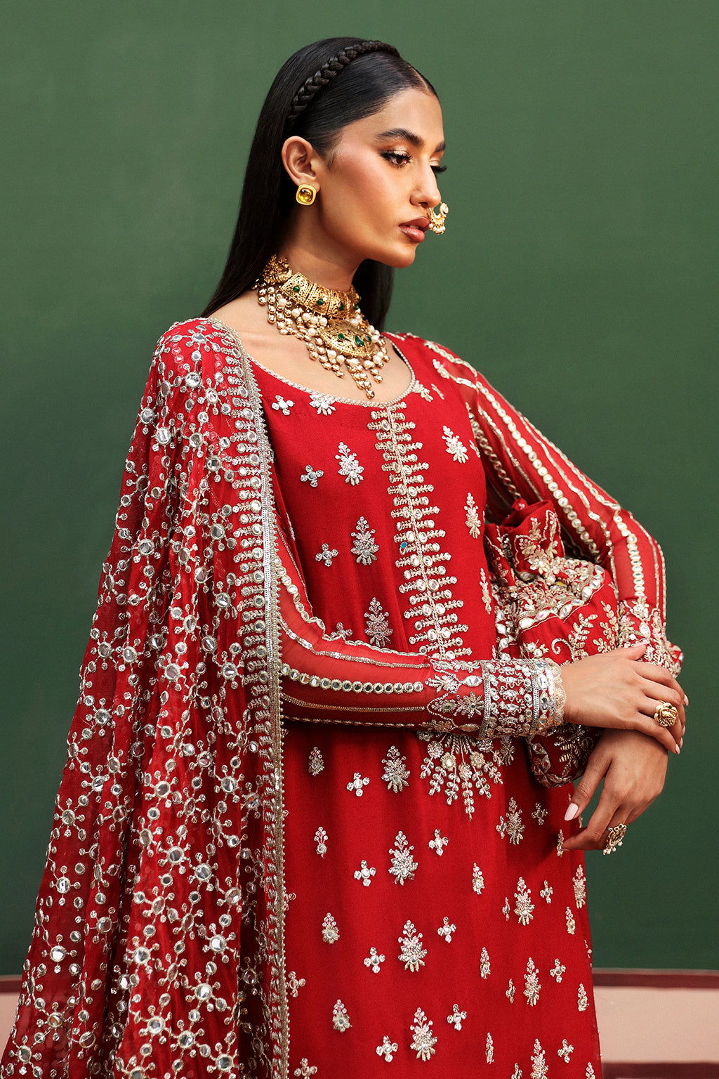 Afrozeh | Shehnai Wedding Formals 24 | Nishat -  Afrozeh Formal - Original Designer Dress - House of Maryam