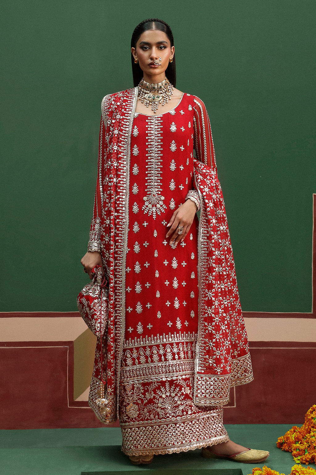 Afrozeh | Shehnai Wedding Formals 24 | Nishat -  Afrozeh Formal - Original Designer Dress - House of Maryam