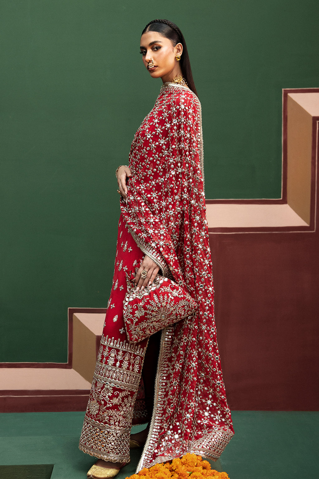 Afrozeh | Shehnai Wedding Formals 24 | Nishat -  Afrozeh Formal - Original Designer Dress - House of Maryam