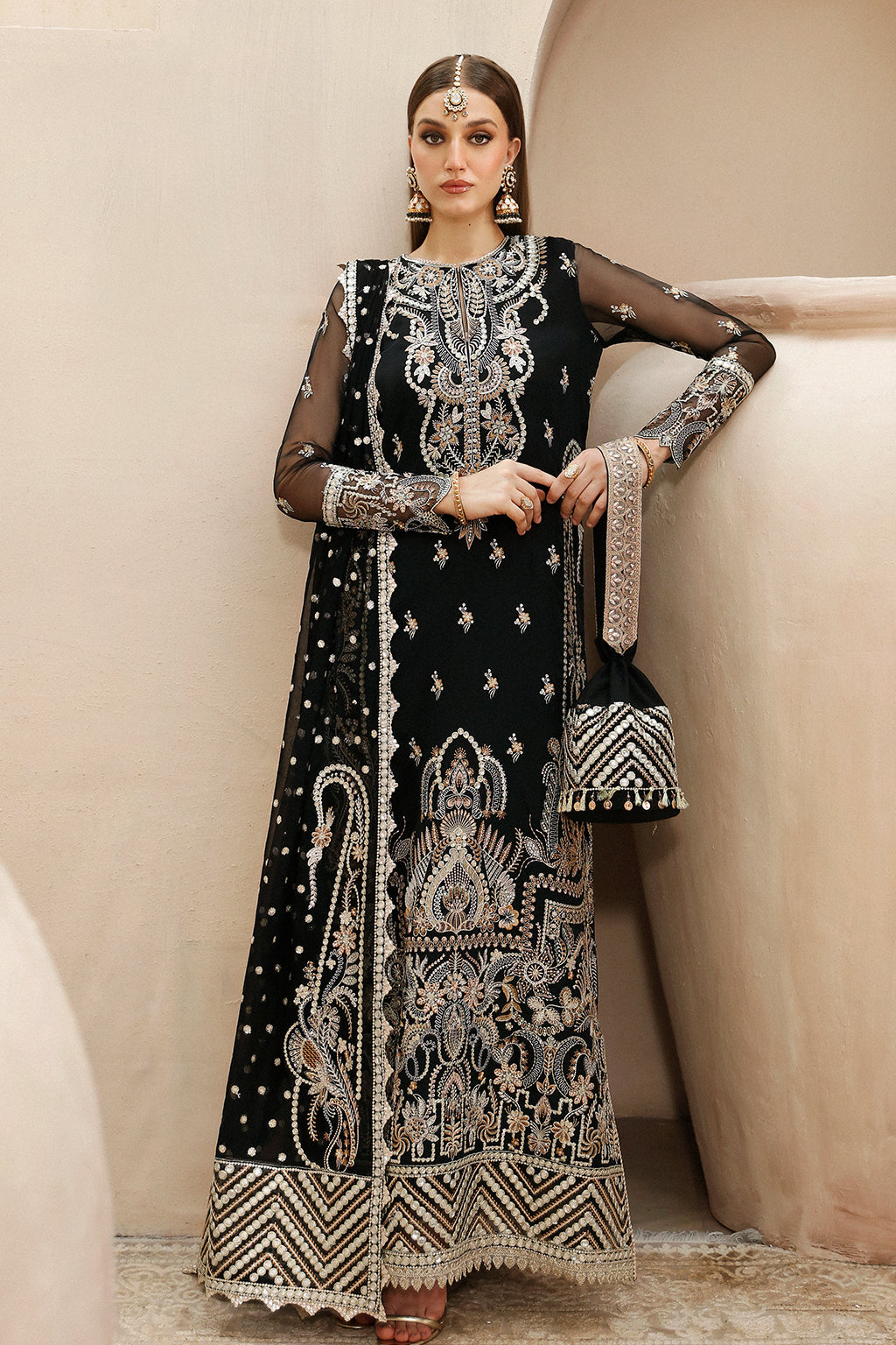 Afrozeh | Shehnai Wedding Formals 24 | Reshma -  Afrozeh Formal - Original Designer Dress - House of Maryam