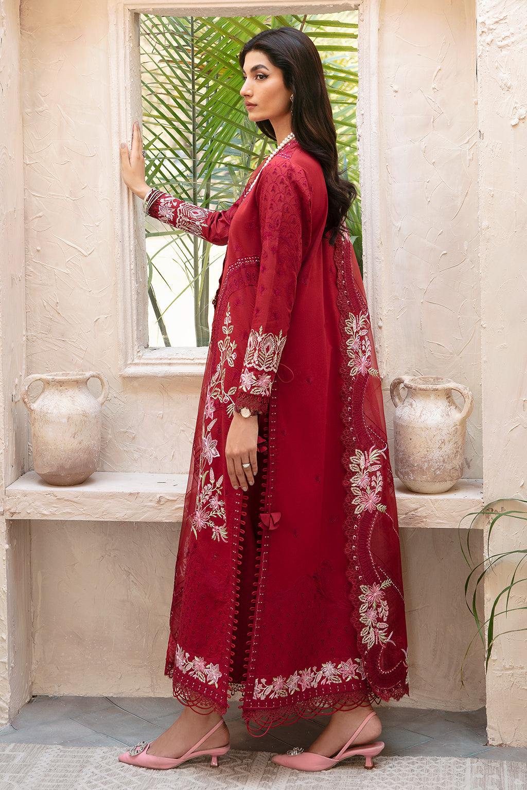Afrozeh | Cascade Luxury Lawn 24 | Emery -  Afrozeh Luxury - Original Designer Dress - House of Maryam