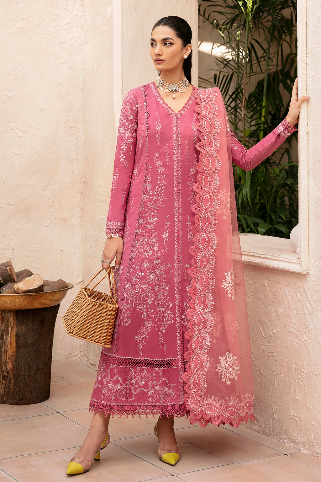 Afrozeh | Cascade Luxury Lawn 24 | Aurelia -  Afrozeh Luxury - Original Designer Dress - House of Maryam