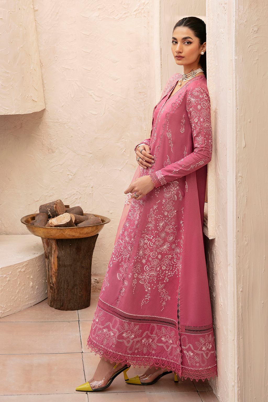 Afrozeh | Cascade Luxury Lawn 24 | Aurelia -  Afrozeh Luxury - Original Designer Dress - House of Maryam