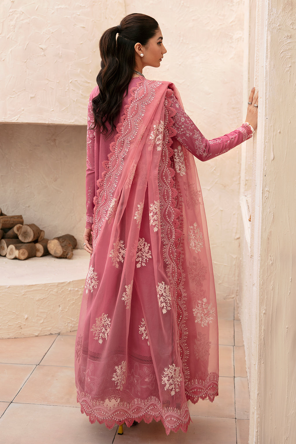 Afrozeh | Cascade Luxury Lawn 24 | Aurelia -  Afrozeh Luxury - Original Designer Dress - House of Maryam