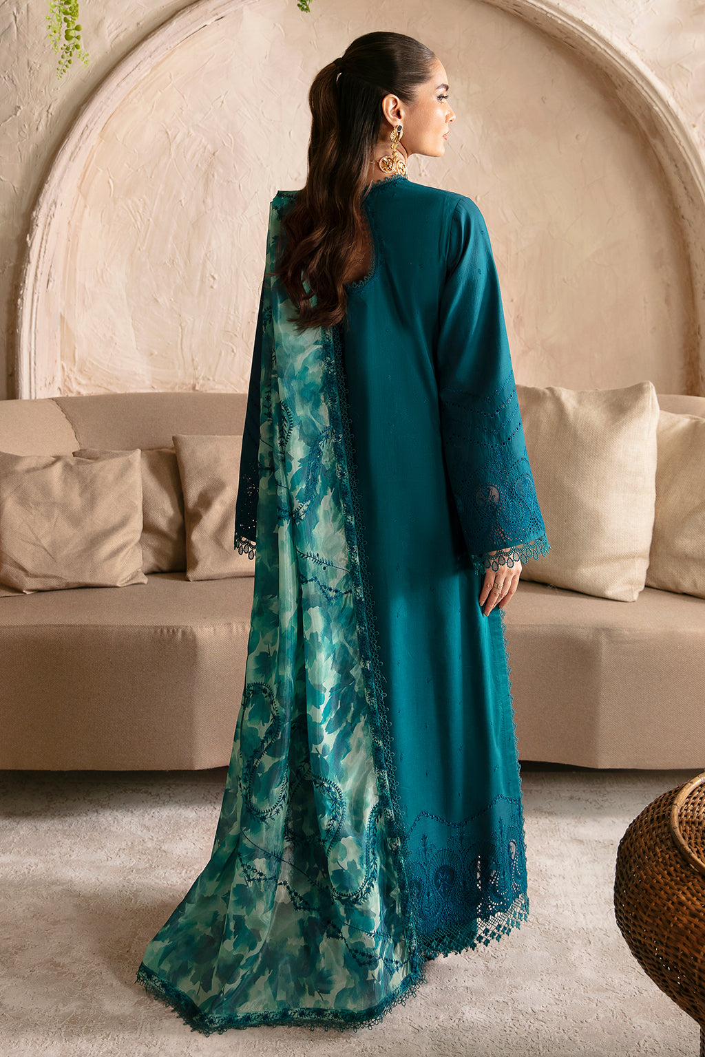 Afrozeh | Cascade Luxury Lawn 24 | Mia -  Afrozeh Luxury - Original Designer Dress - House of Maryam