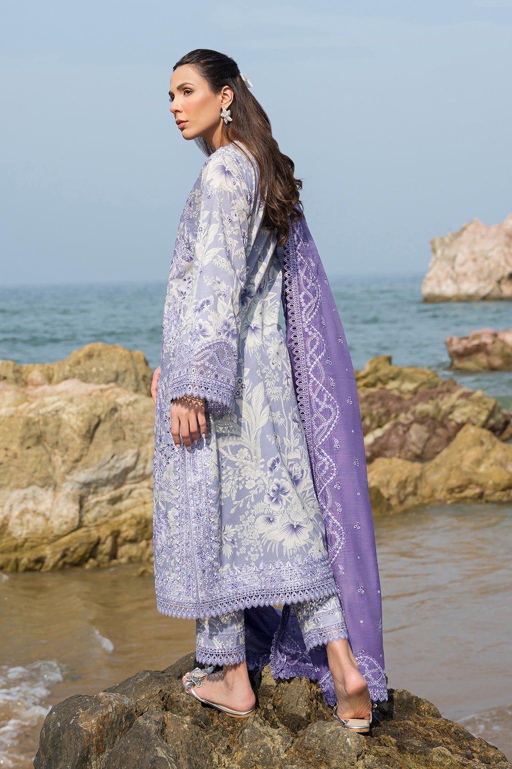 Afrozeh | Summer Together | Wisteria -  Afrozeh Luxury - Original Designer Dress - House of Maryam