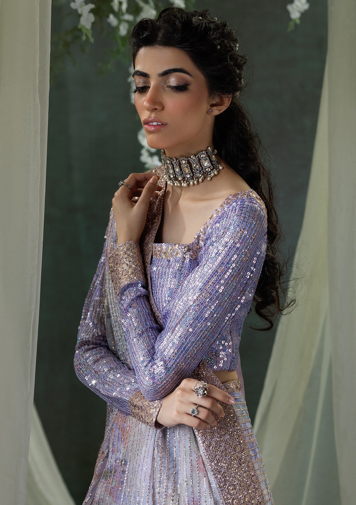 Aik Atelier | Sari Edit 2024 | SARI EDIT '24 VOL. 1 - LOOK 04 -  Aik Atelier Ladies Clothes - Original Designer Dress - House of Maryam